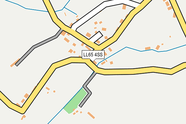 LL65 4SS map - OS OpenMap – Local (Ordnance Survey)
