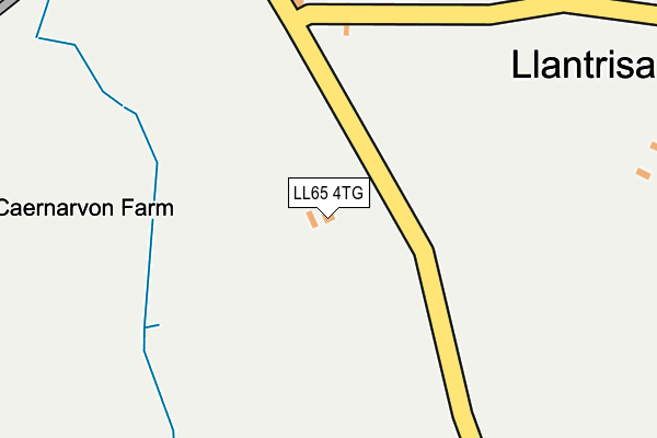 LL65 4TG map - OS OpenMap – Local (Ordnance Survey)