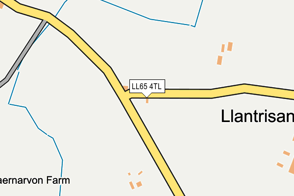 LL65 4TL map - OS OpenMap – Local (Ordnance Survey)