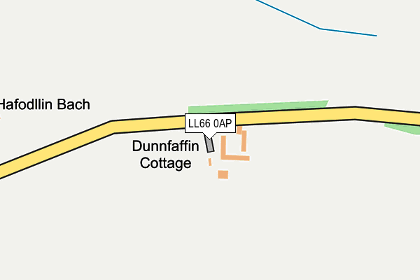 LL66 0AP map - OS OpenMap – Local (Ordnance Survey)