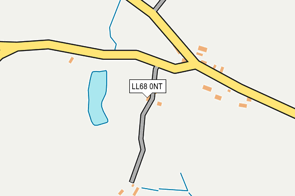 LL68 0NT map - OS OpenMap – Local (Ordnance Survey)