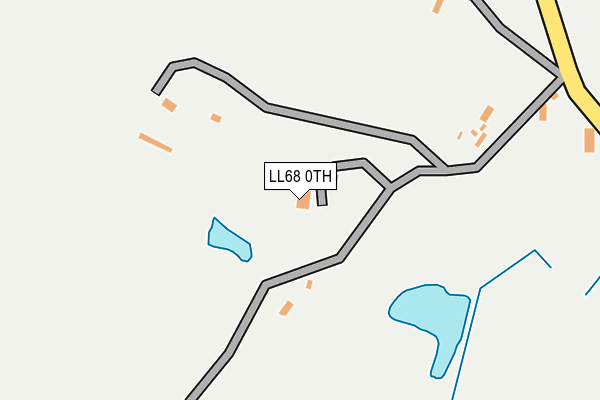 LL68 0TH map - OS OpenMap – Local (Ordnance Survey)