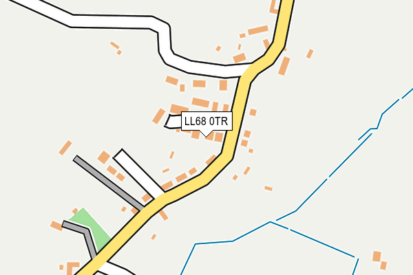 LL68 0TR map - OS OpenMap – Local (Ordnance Survey)