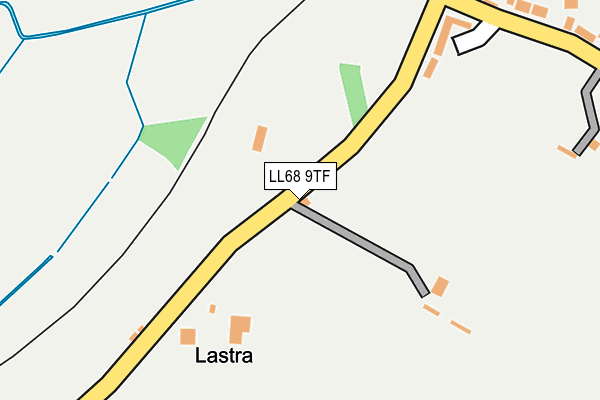 LL68 9TF map - OS OpenMap – Local (Ordnance Survey)