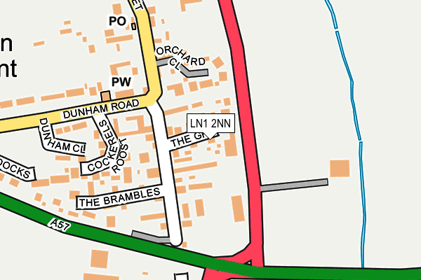 LN1 2NN map - OS OpenMap – Local (Ordnance Survey)