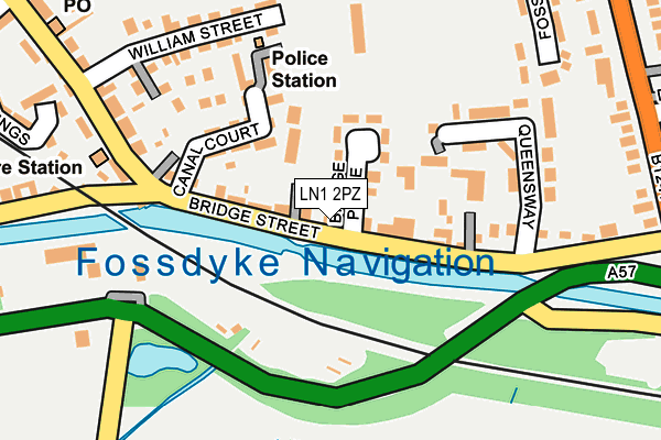Map of SAXILBY PHYSIOTHERAPY LTD at local scale