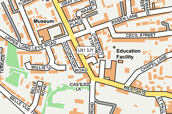 Map of RACHEL LONDON PHOTOGRAPHY LTD at local scale