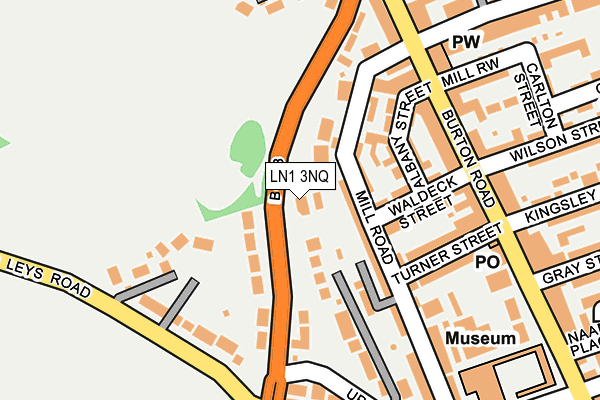 LN1 3NQ map - OS OpenMap – Local (Ordnance Survey)