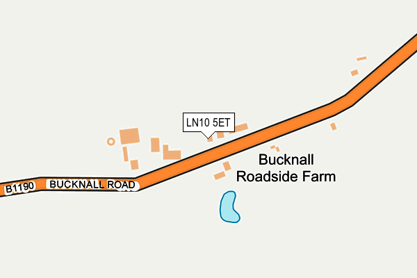 LN10 5ET map - OS OpenMap – Local (Ordnance Survey)