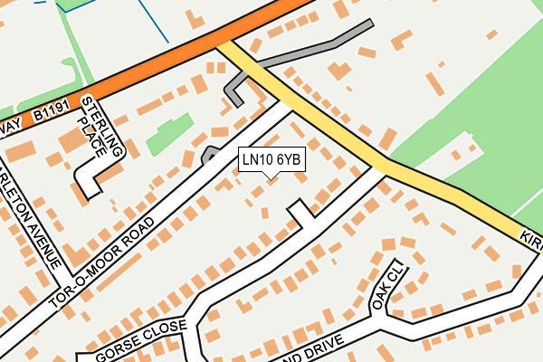 Map of ARMSTRONG REFRIGERATION SERVICES LIMITED at local scale