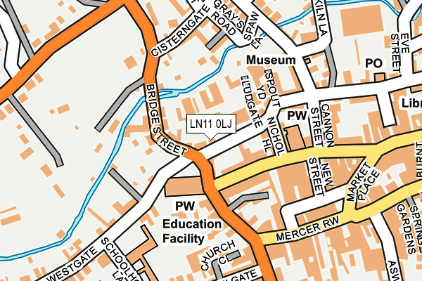 Map of ETECH INTERACTIVE LTD at local scale