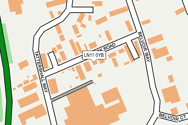 Map of GRANTHAM INDUSTRIES LIMITED at local scale