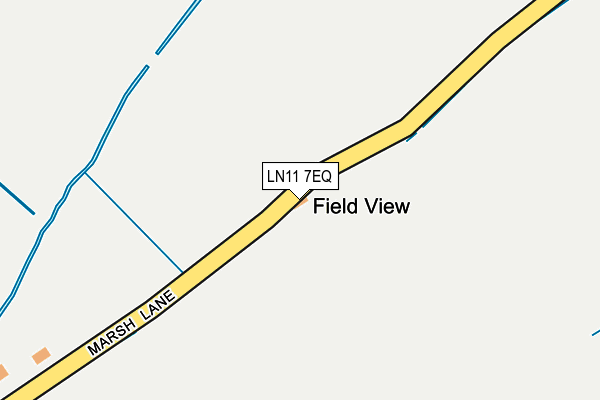 LN11 7EQ map - OS OpenMap – Local (Ordnance Survey)