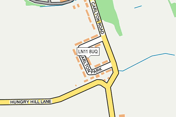 Map of LOUTH CIVILS AND LANDSCAPING LTD at local scale