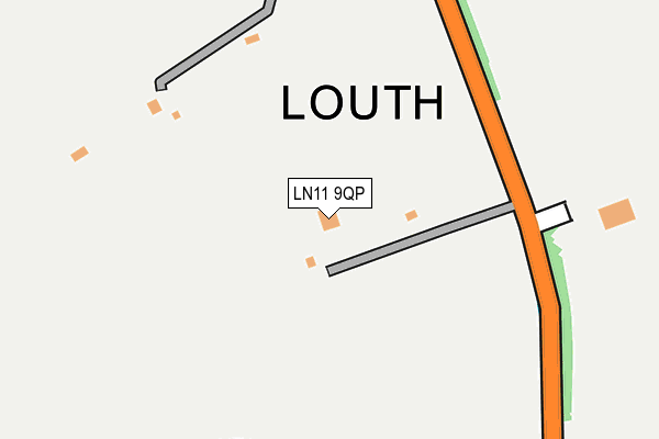 LN11 9QP map - OS OpenMap – Local (Ordnance Survey)