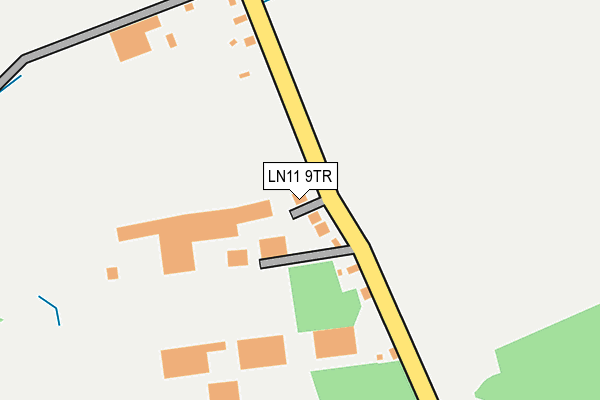 LN11 9TR map - OS OpenMap – Local (Ordnance Survey)