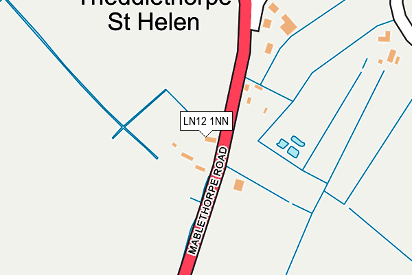 LN12 1NN map - OS OpenMap – Local (Ordnance Survey)