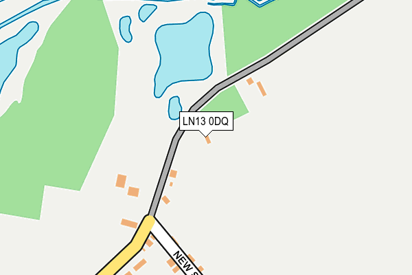 LN13 0DQ map - OS OpenMap – Local (Ordnance Survey)