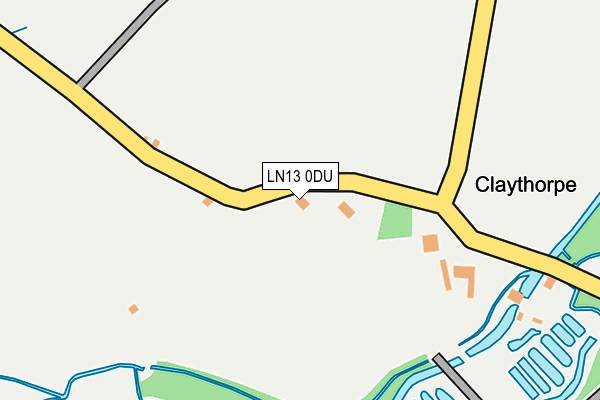 LN13 0DU map - OS OpenMap – Local (Ordnance Survey)