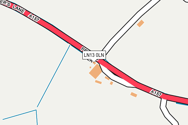 LN13 0LN map - OS OpenMap – Local (Ordnance Survey)