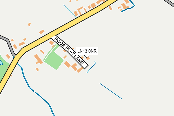 LN13 0NR map - OS OpenMap – Local (Ordnance Survey)