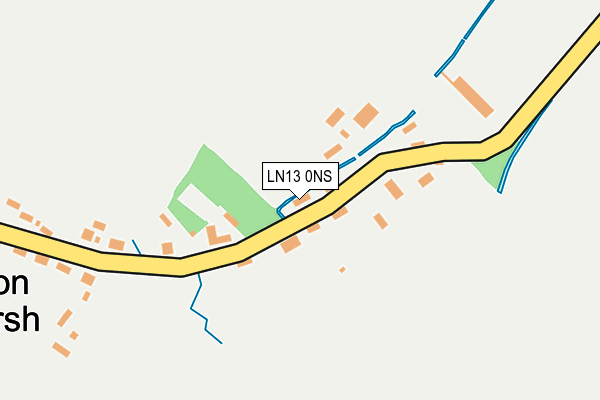 LN13 0NS map - OS OpenMap – Local (Ordnance Survey)