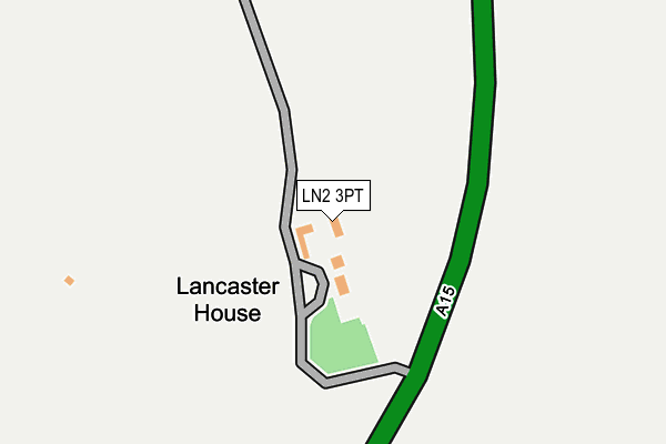 LN2 3PT map - OS OpenMap – Local (Ordnance Survey)