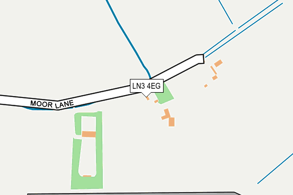 LN3 4EG map - OS OpenMap – Local (Ordnance Survey)