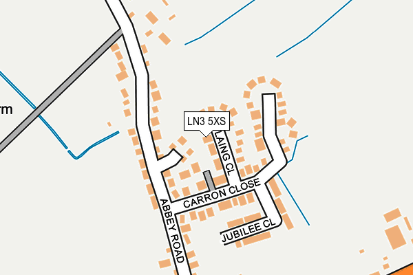 Map of NORTHGATE COURT (LOUTH) MANAGEMENT COMPANY LIMITED at local scale
