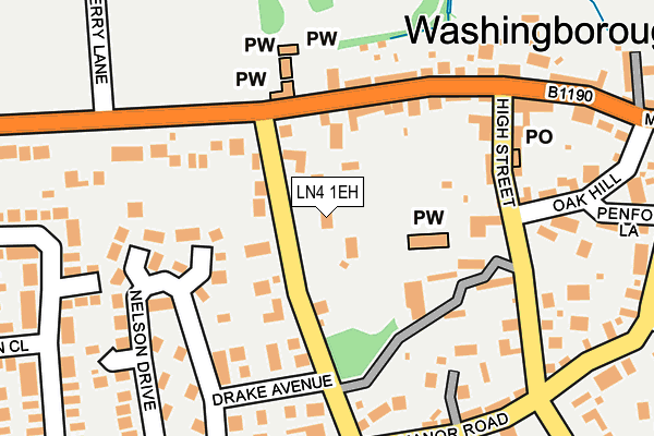Map of PHARMAGEN LAND HOLDINGS LIMITED at local scale