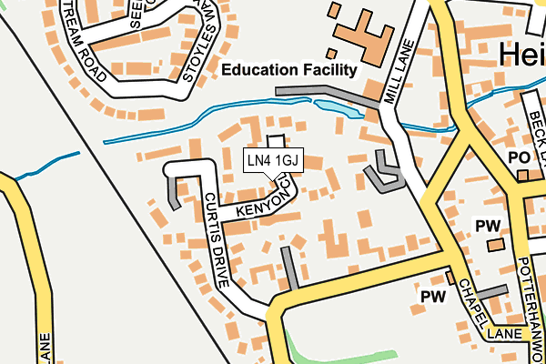 Map of 2W SOLUTIONS LTD. at local scale