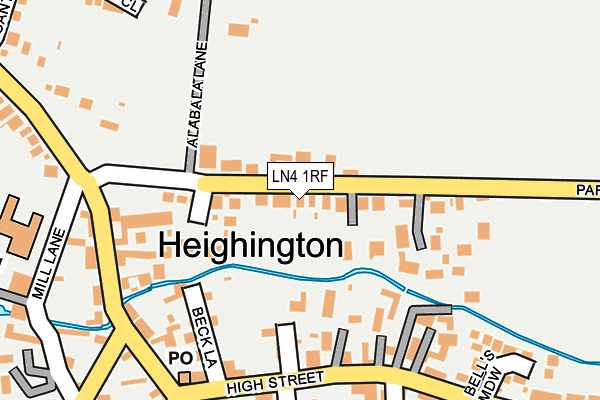 Map of KING DESIGN (LINCOLN) LIMITED at local scale