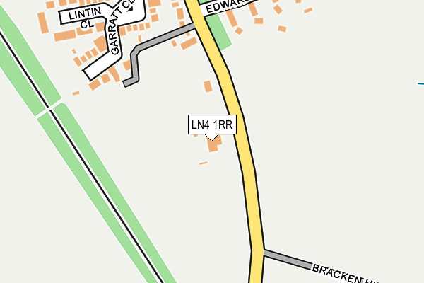 LN4 1RR map - OS OpenMap – Local (Ordnance Survey)