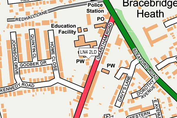 Map of ABC SQUARE LTD at local scale