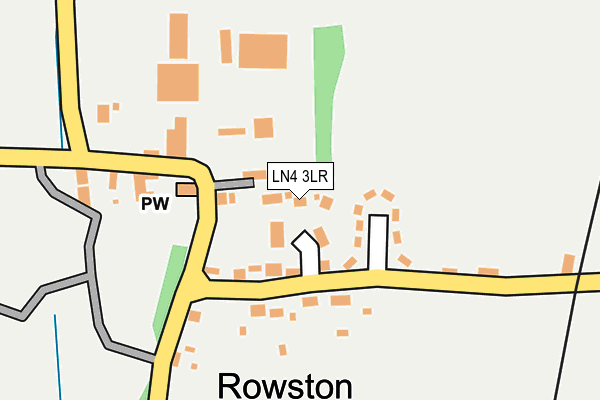 LN4 3LR map - OS OpenMap – Local (Ordnance Survey)