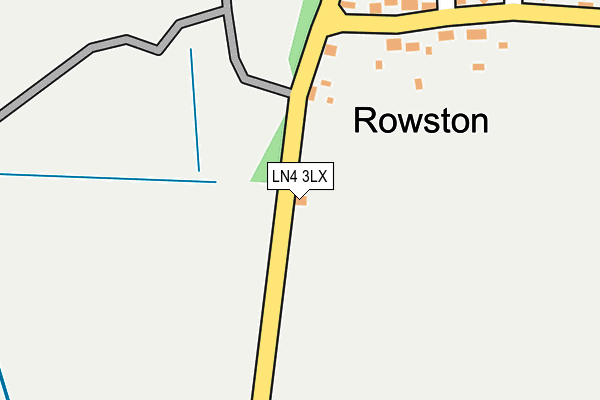 LN4 3LX map - OS OpenMap – Local (Ordnance Survey)