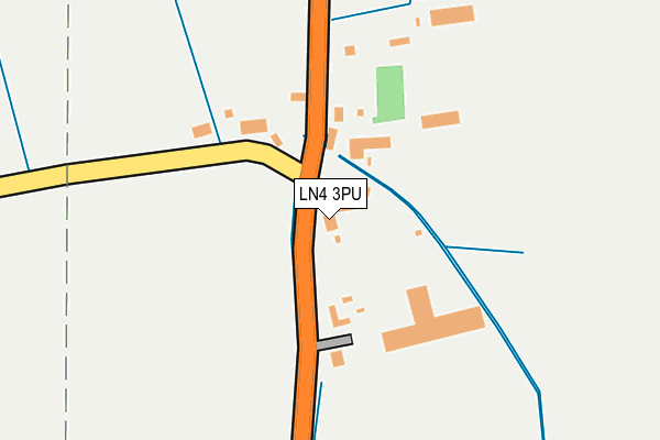 LN4 3PU map - OS OpenMap – Local (Ordnance Survey)