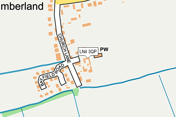 LN4 3QP map - OS OpenMap – Local (Ordnance Survey)
