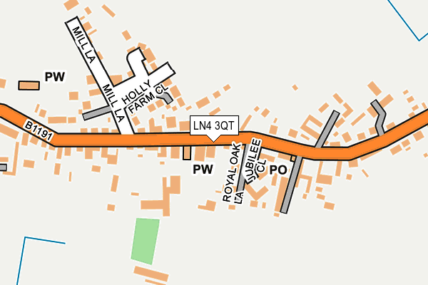 Map of HARRISON SECURITY LTD at local scale