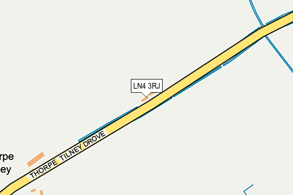 LN4 3RJ map - OS OpenMap – Local (Ordnance Survey)