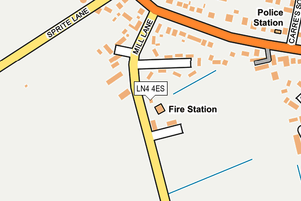 Map of ADVANTAGE FIRST AID LIMITED at local scale