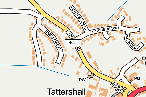 Map of HTS CONTRACTING LTD at local scale