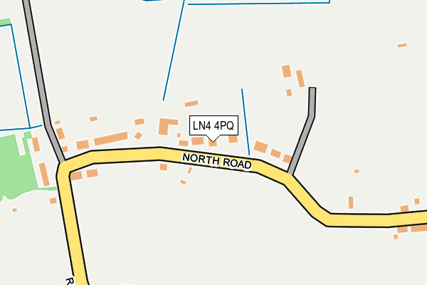 LN4 4PQ map - OS OpenMap – Local (Ordnance Survey)