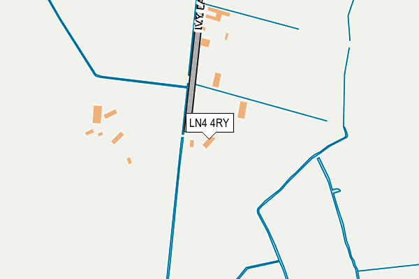 LN4 4RY map - OS OpenMap – Local (Ordnance Survey)