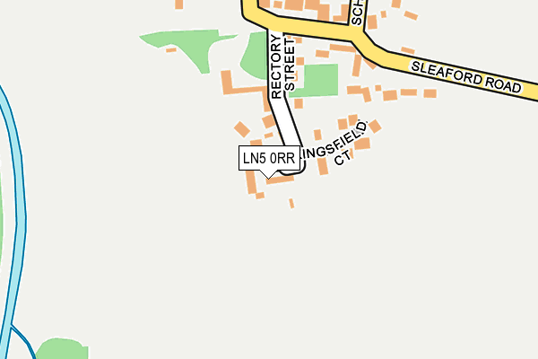 LN5 0RR map - OS OpenMap – Local (Ordnance Survey)