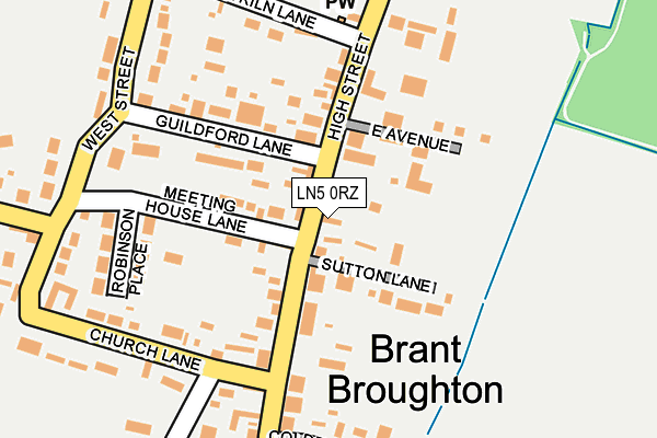 Map of EJEC LTD at local scale