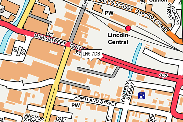 Map of AML INVESTMENTS LTD at local scale