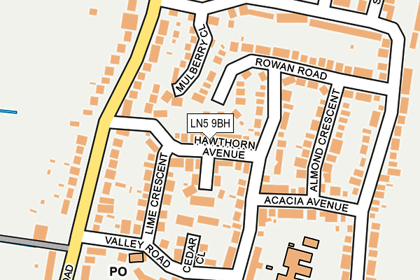 Map of NEXUS SALES AND MARKETING LTD at local scale