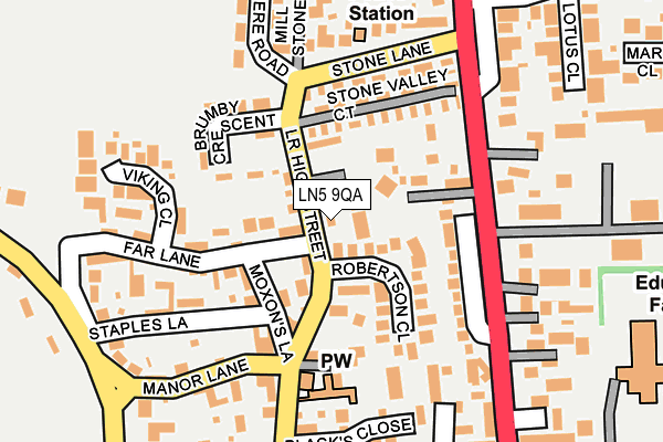 Map of GREETSTONE LIMITED at local scale