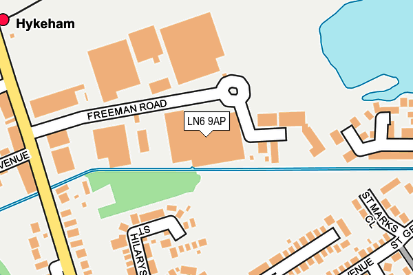 Map of LINCOLNSHIRE TYRE DEPOT LIMITED at local scale